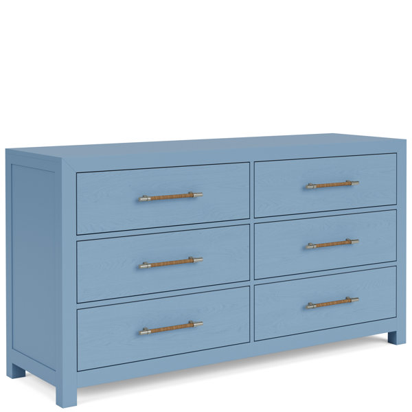 6-Drawer Dresser-Blue | Birch Lane